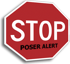 Stop Poser Alert